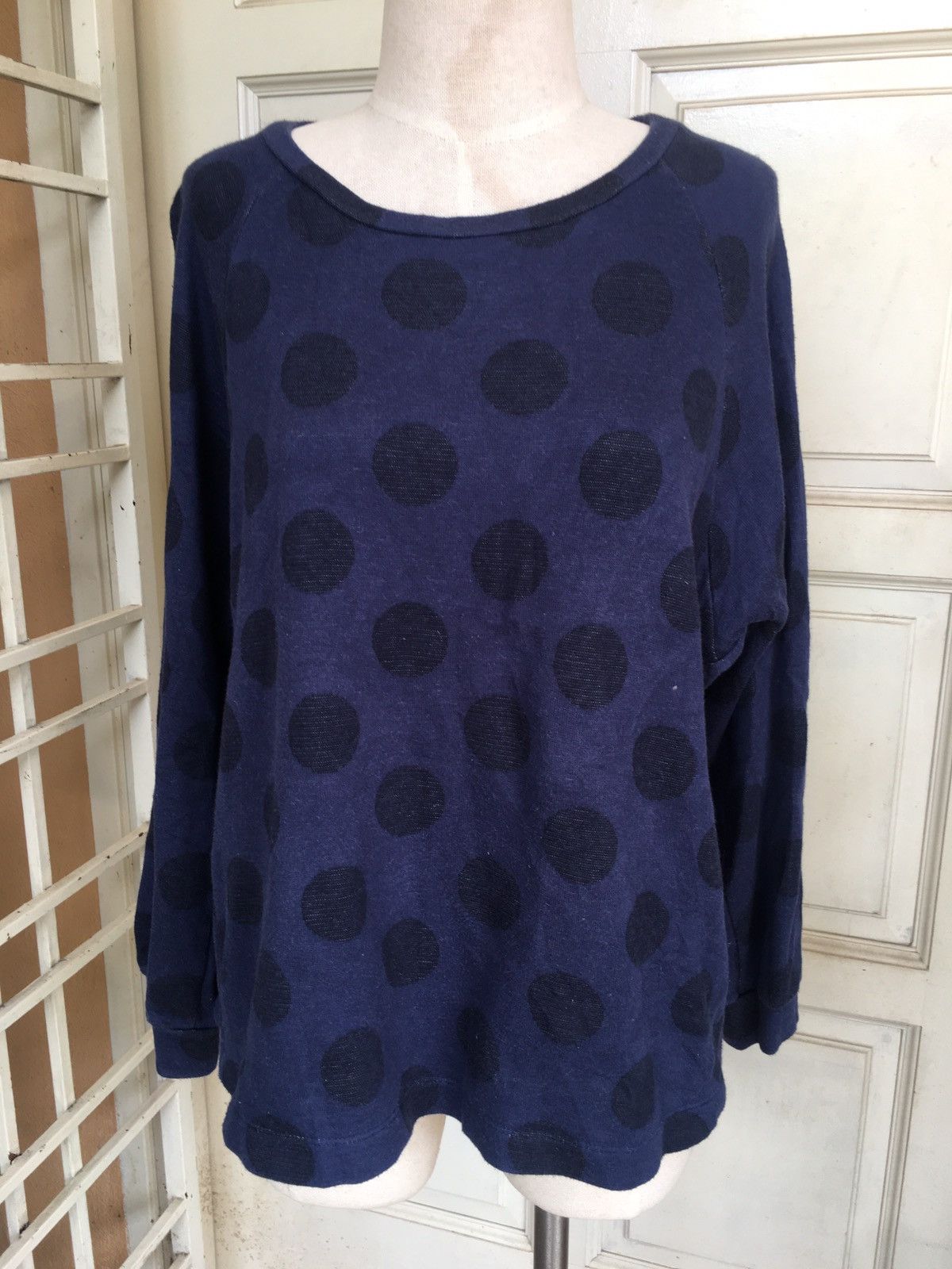 Y's vintage y’s for living polka dot sweatshirt Size M / US 6-8 / IT 42-44 - 1 Thumbnail