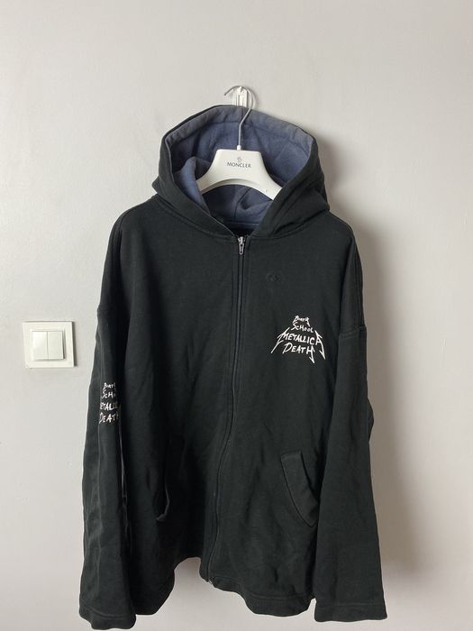 Metallica Metallica Ride The Lightning zipup hoodie Grailed