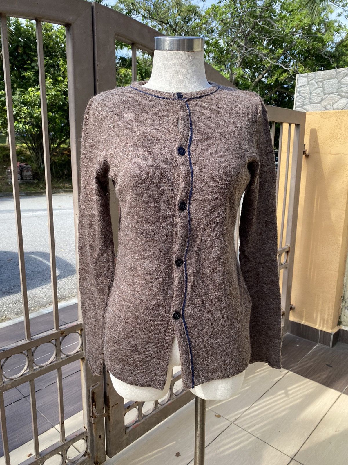 Yohji Yamamoto brown cardigan Size M / US 6-8 / IT 42-44 - 8 Thumbnail