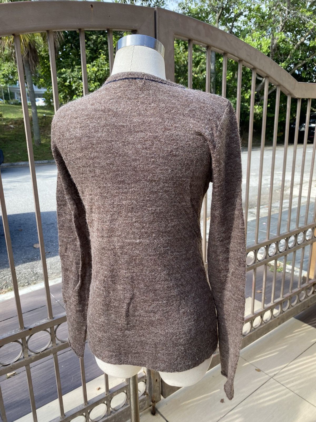 Yohji Yamamoto brown cardigan Size M / US 6-8 / IT 42-44 - 4 Thumbnail