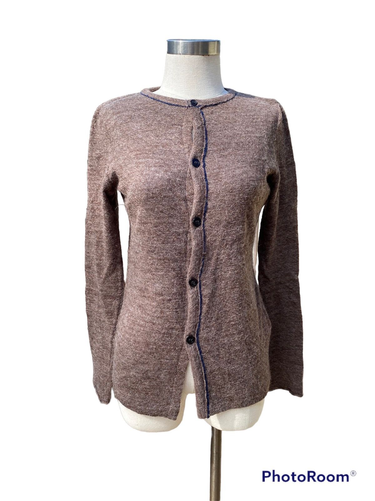 Yohji Yamamoto brown cardigan Size M / US 6-8 / IT 42-44 - 1 Thumbnail