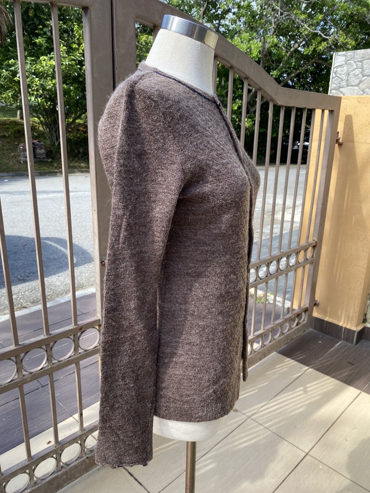 Yohji Yamamoto brown cardigan Size M / US 6-8 / IT 42-44 - 5 Thumbnail