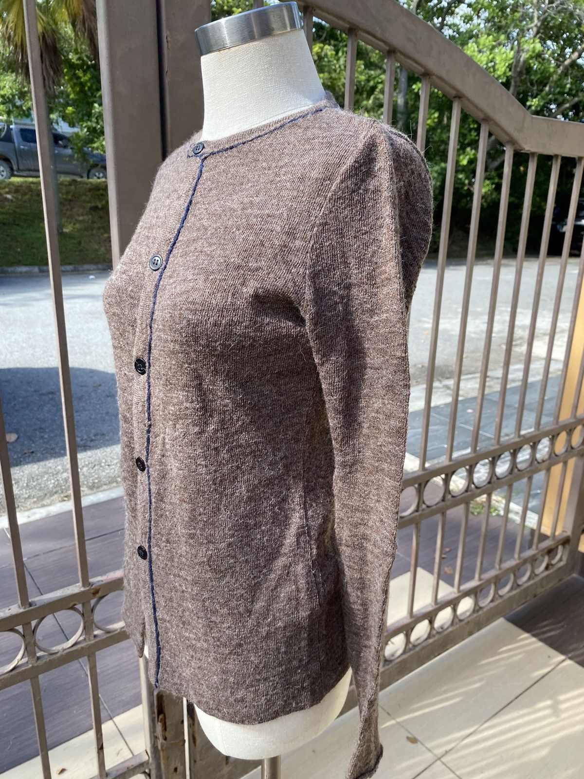 Yohji Yamamoto brown cardigan Size M / US 6-8 / IT 42-44 - 3 Thumbnail