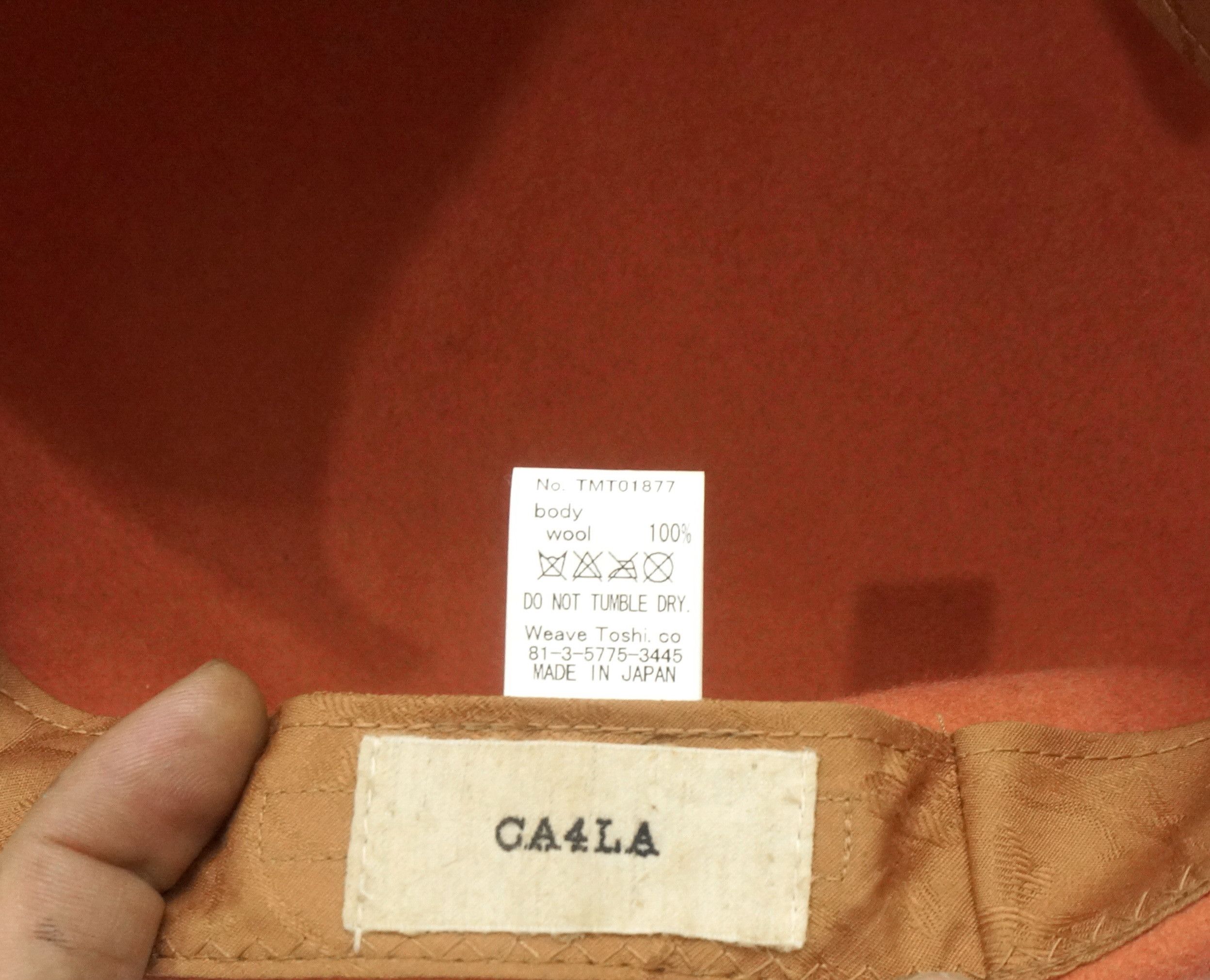 CA4LA Designer CA4LA Japan Wool Cap Size ONE SIZE - 6 Thumbnail