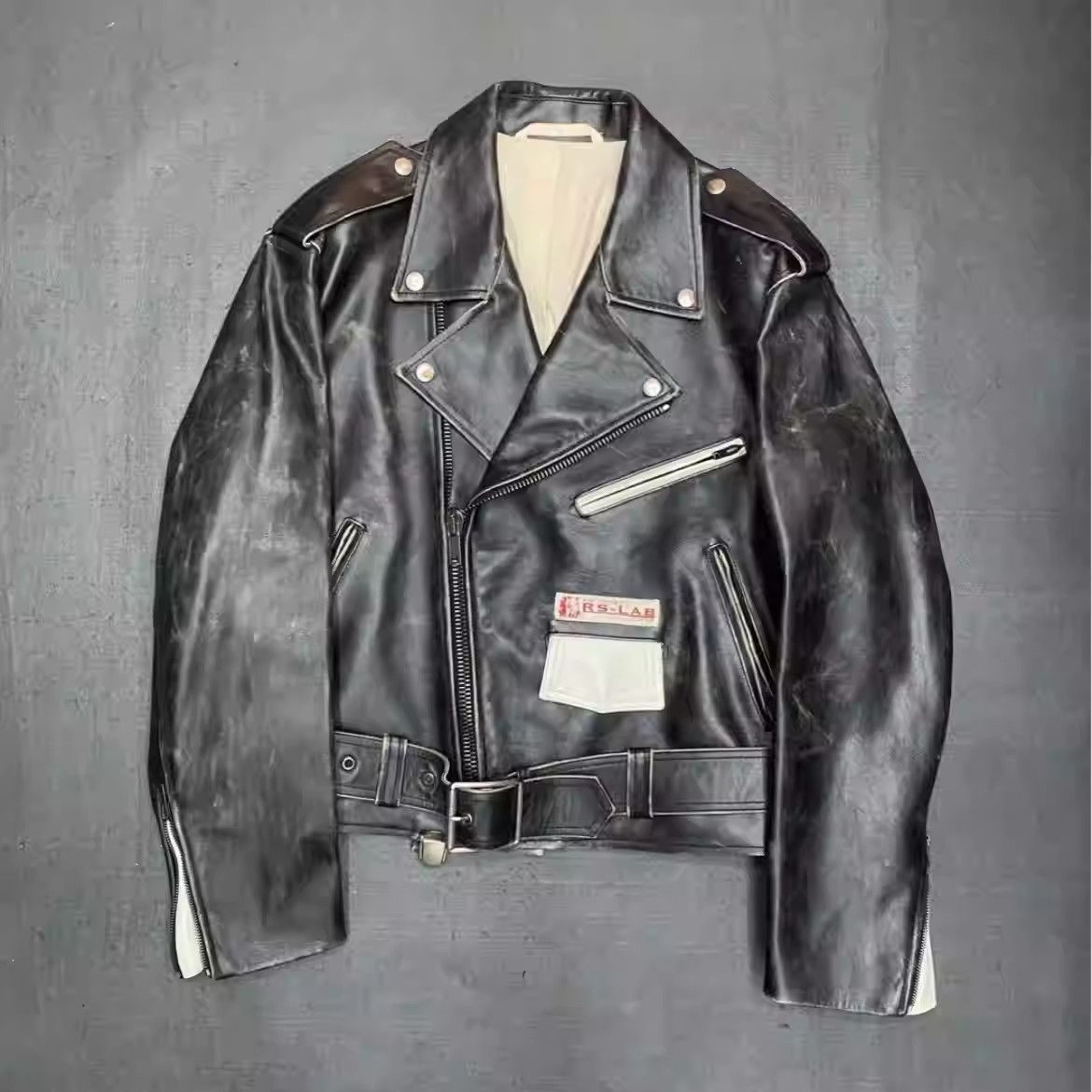 Raf Simons Raf Simons mid-vintage leather jacket Size US S / EU 44-46 / 1 - 1 Thumbnail