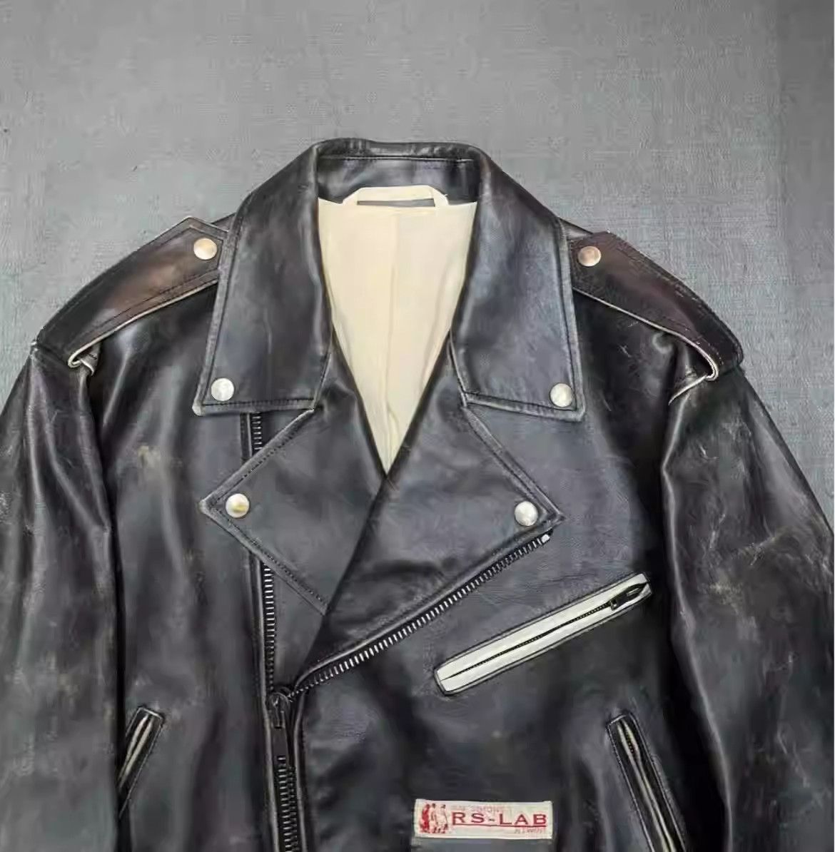 Raf Simons Raf Simons mid-vintage leather jacket Size US S / EU 44-46 / 1 - 4 Thumbnail