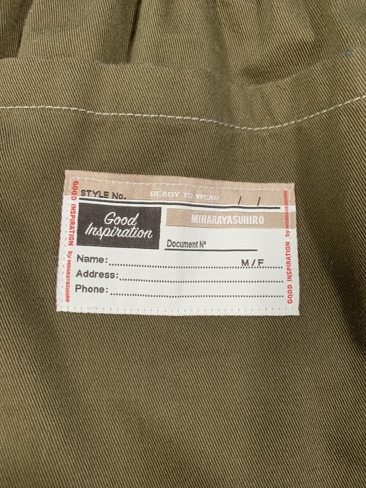 Maison MIHARA YASUHIRO 🇯🇵 20/21AW Two-Toned Layered Cargo Trousers Size US 32 / EU 48 - 4 Thumbnail
