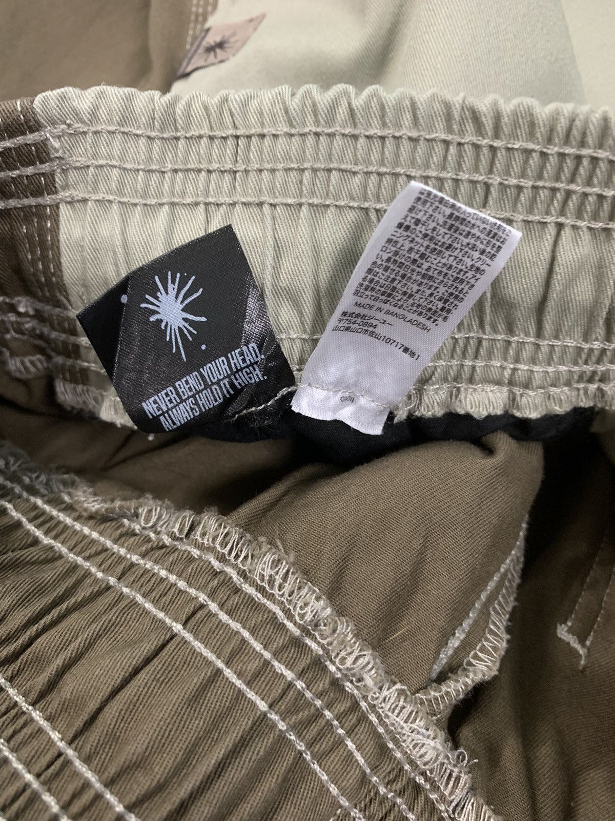Maison MIHARA YASUHIRO 🇯🇵 20/21AW Two-Toned Layered Cargo Trousers Size US 32 / EU 48 - 6 Thumbnail