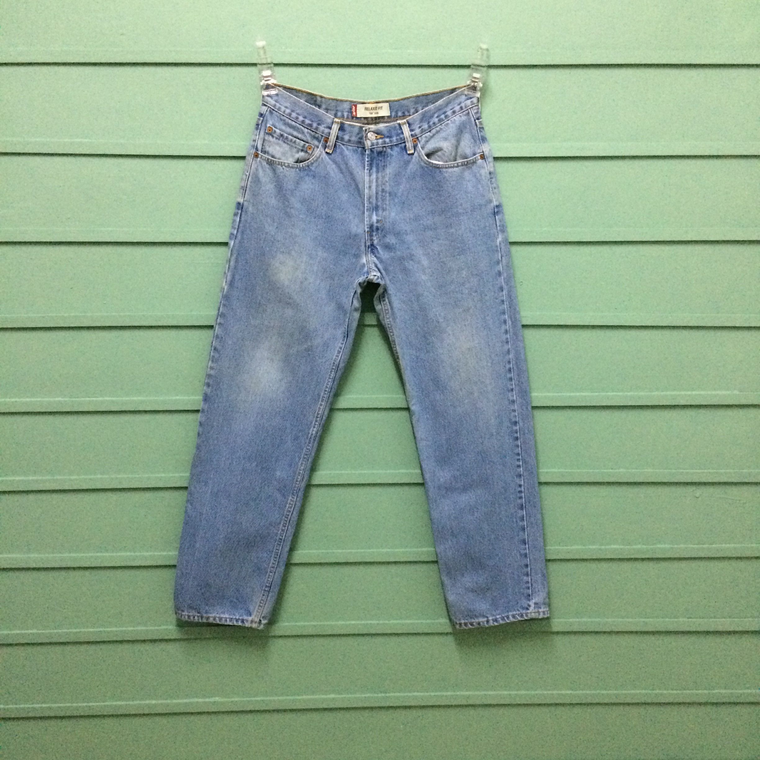 Jean × Levi's Levis 550 Light Wash Jeans #B-176 Size US 32 / EU 48 - 1 Thumbnail
