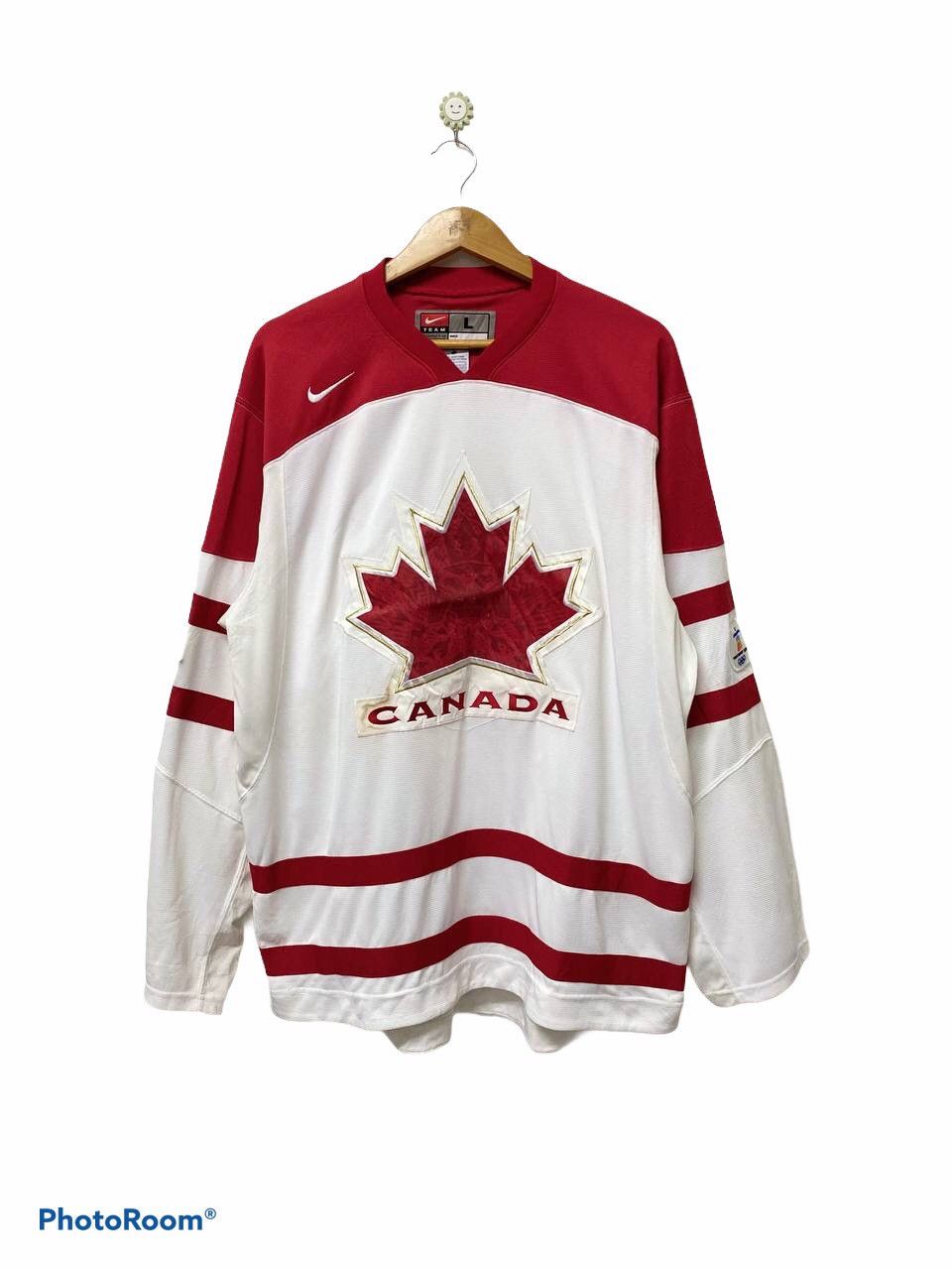 Canada Jersey Nike Vintage nike canada olympic vancouver jersey big canada flag Grailed