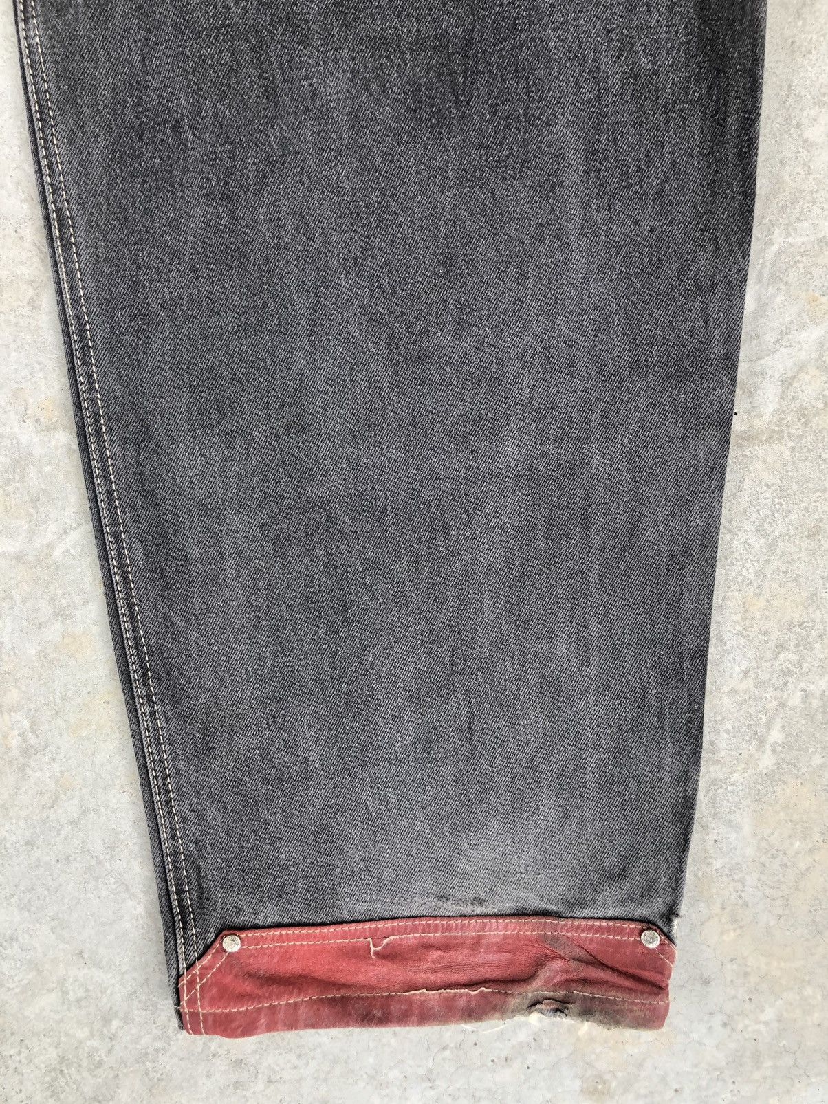 Vintage Y2k Johnny Blaze Baggy Jeans hip hop Distressed Size US 35 - 11 Thumbnail