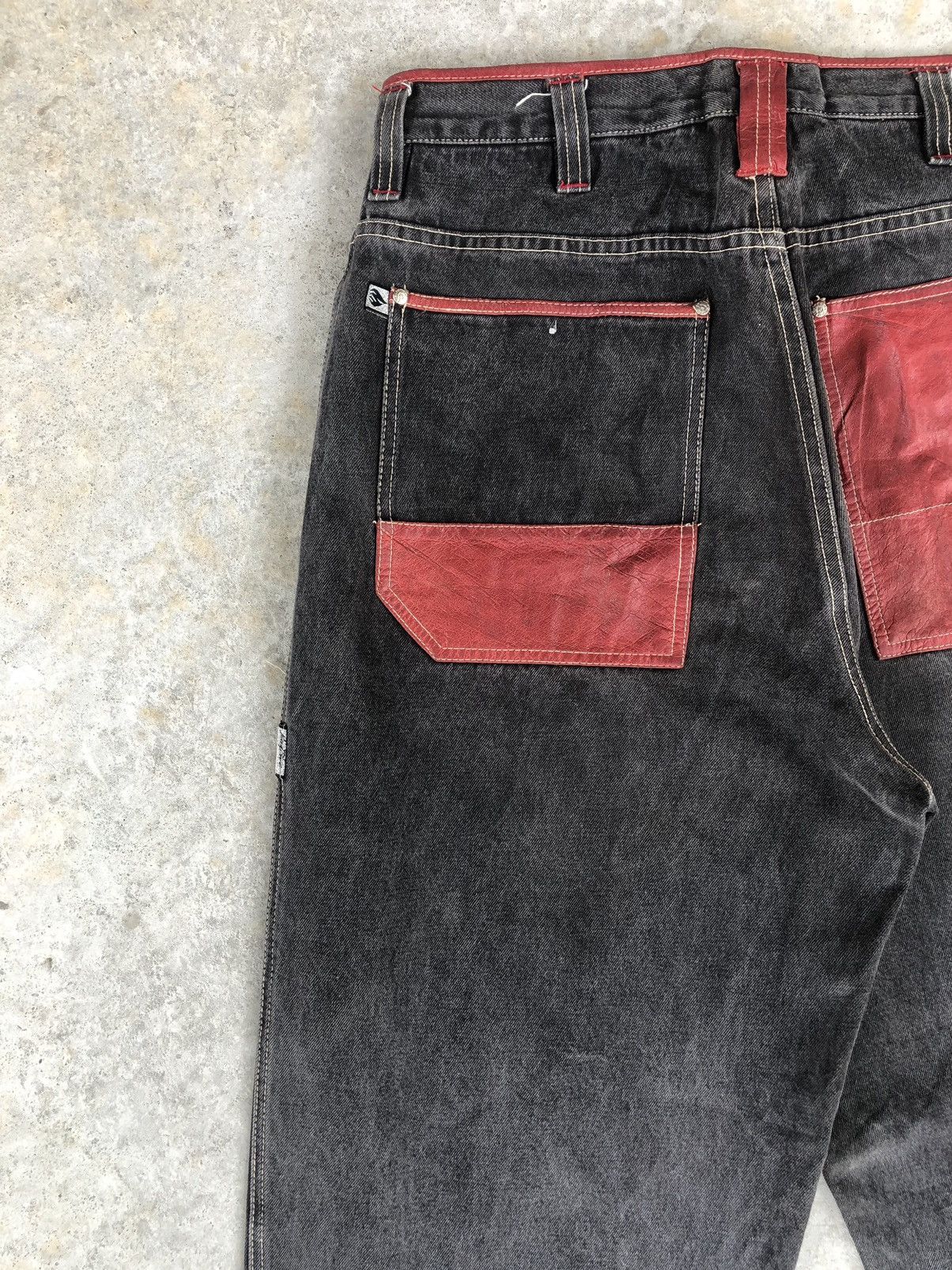 Vintage Y2k Johnny Blaze Baggy Jeans hip hop Distressed Size US 35 - 9 Thumbnail