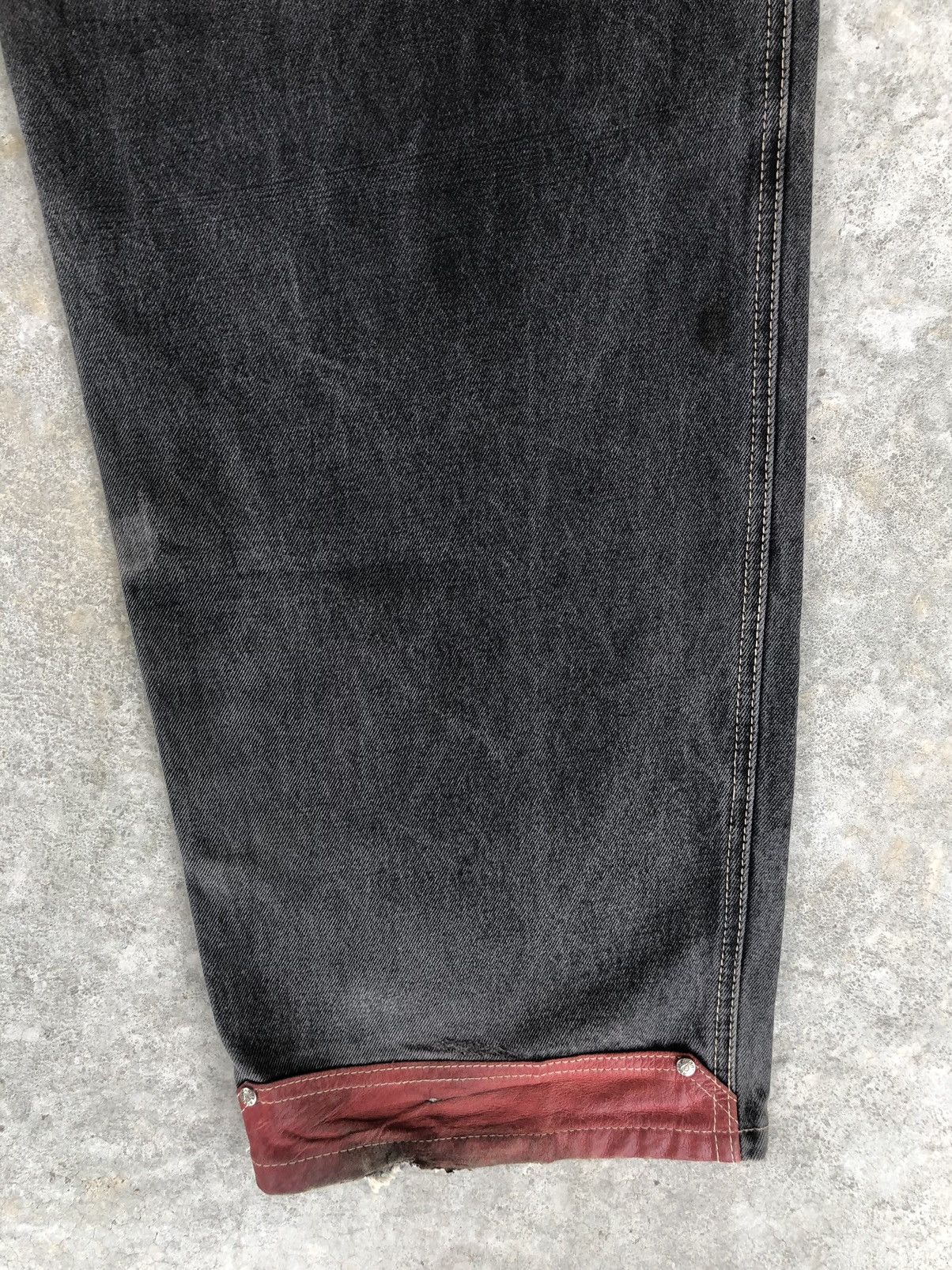 Vintage Y2k Johnny Blaze Baggy Jeans hip hop Distressed Size US 35 - 12 Thumbnail