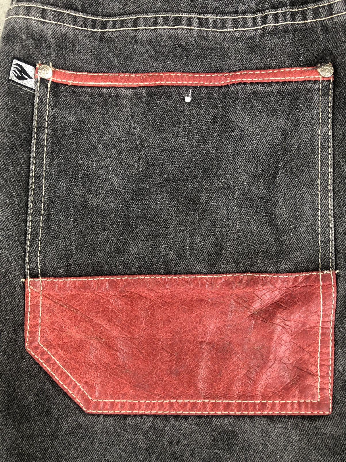 Vintage Y2k Johnny Blaze Baggy Jeans hip hop Distressed Size US 35 - 13 Thumbnail