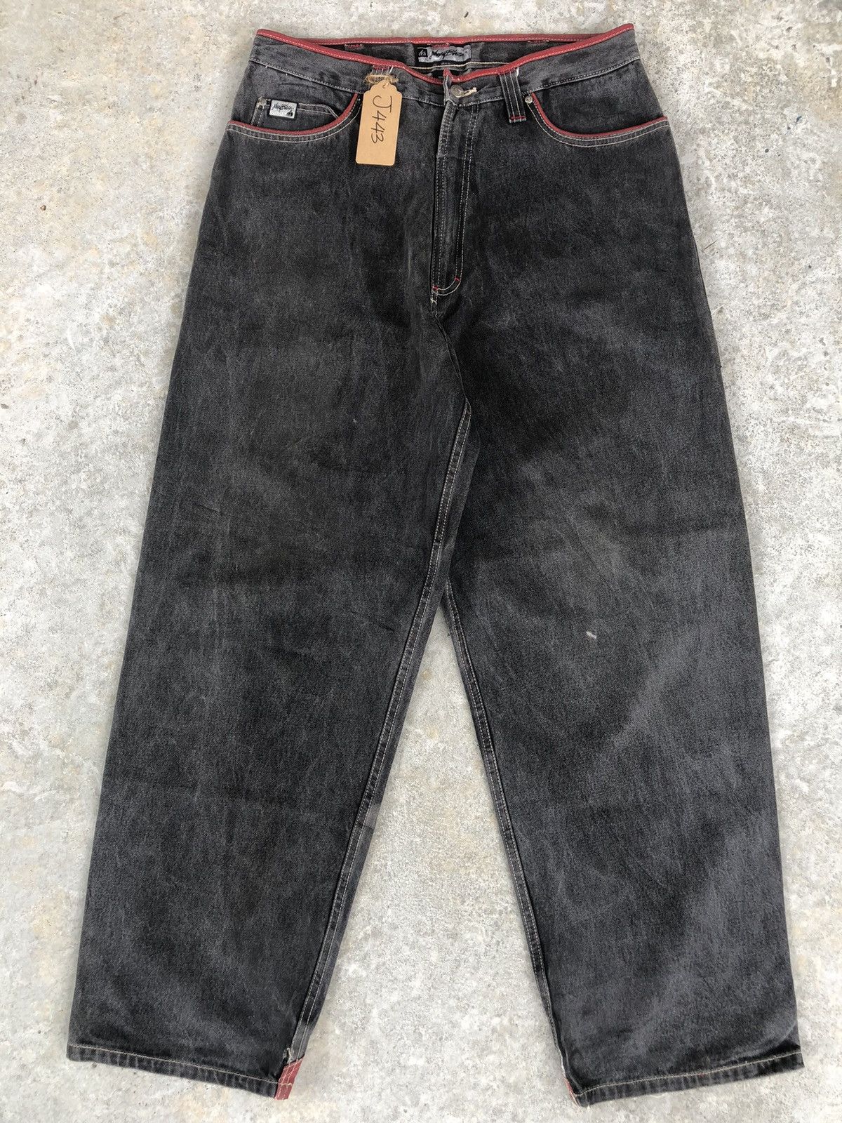 Y2k Johnny Blaze Baggy Jeans hip hop Distressed