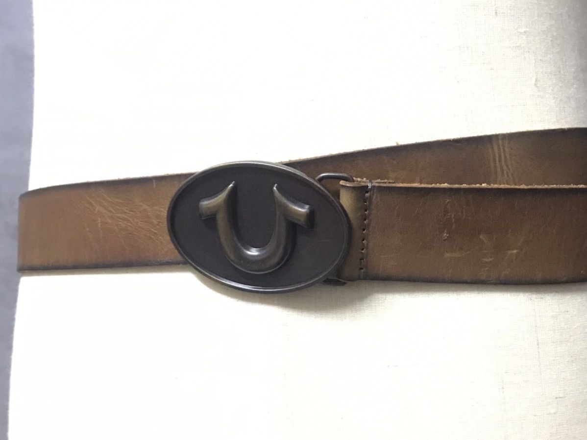 True Religion HOT 🥵 🔥 TRUE RELIGION LOGO BELT Size 30 - 3 Thumbnail