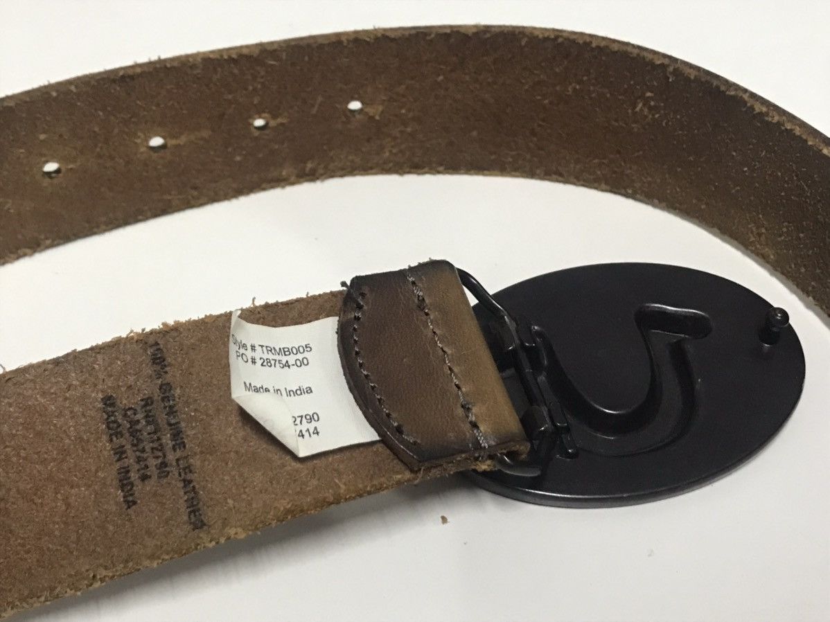 True Religion HOT 🥵 🔥 TRUE RELIGION LOGO BELT Size 30 - 8 Thumbnail
