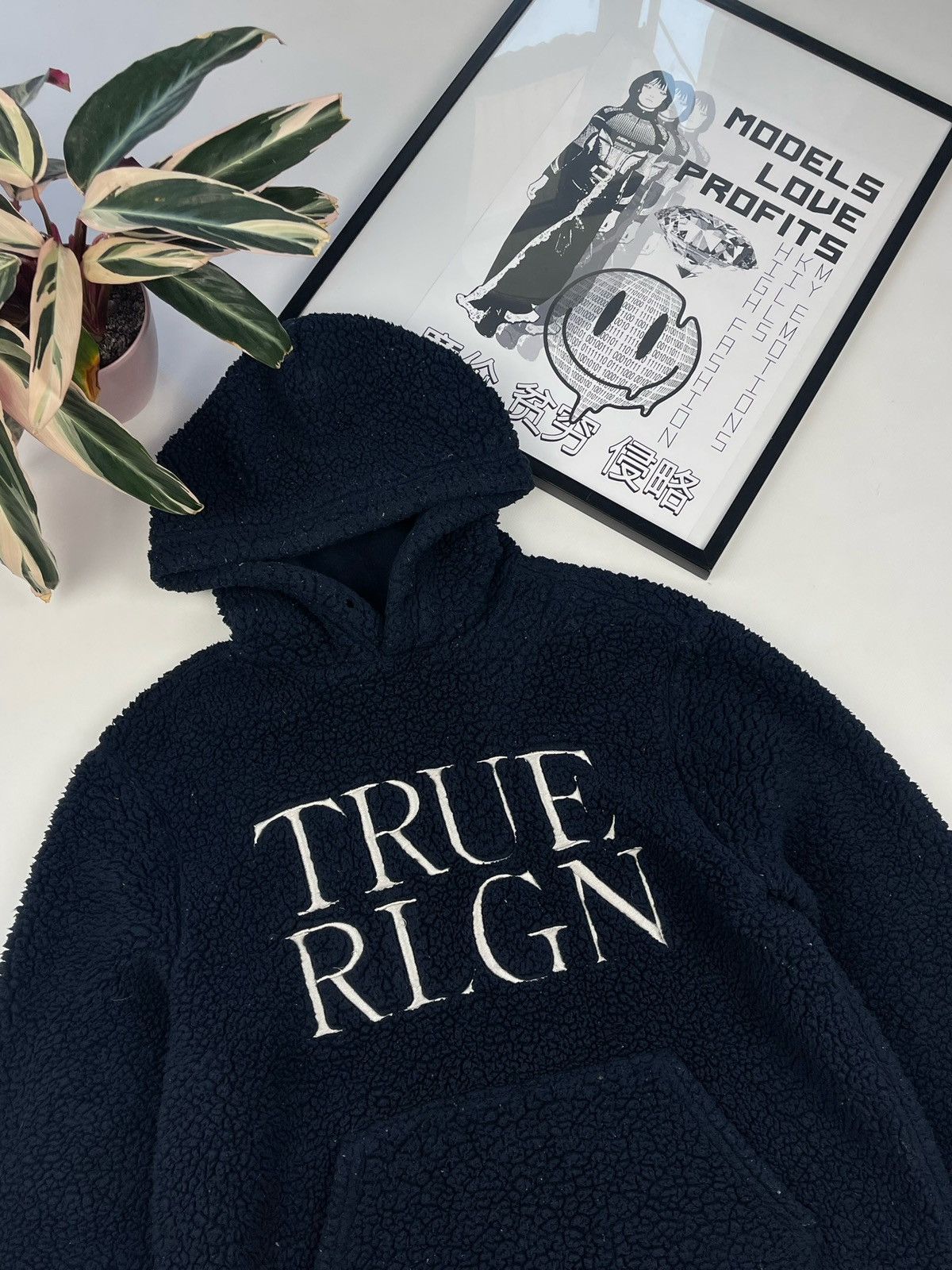 True Religion True religion hoodie sherpa logo deep pile jacket Size US L / EU 52-54 / 3 - 3 Thumbnail
