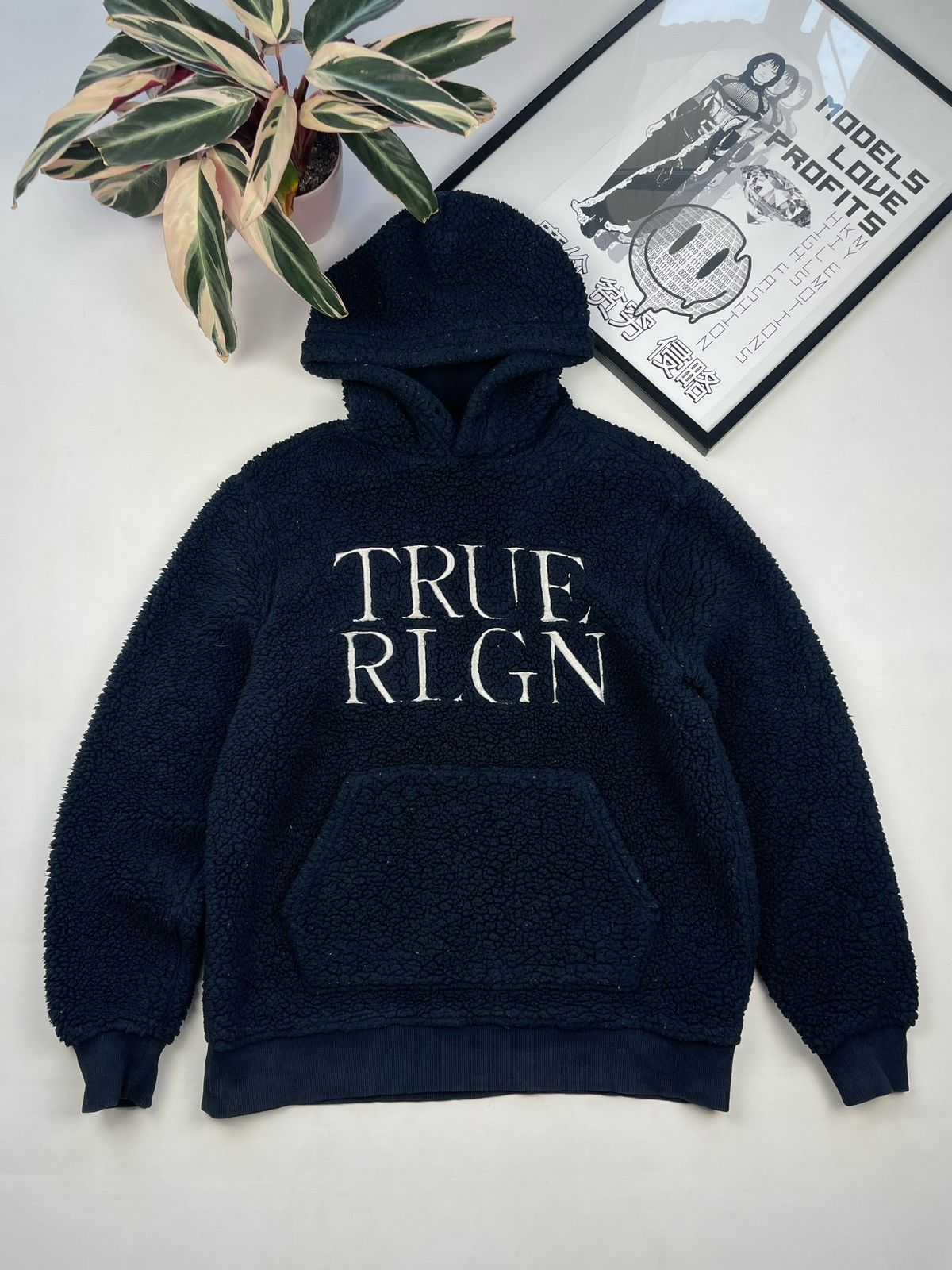 True Religion True religion hoodie sherpa logo deep pile jacket Size US L / EU 52-54 / 3 - 1 Thumbnail