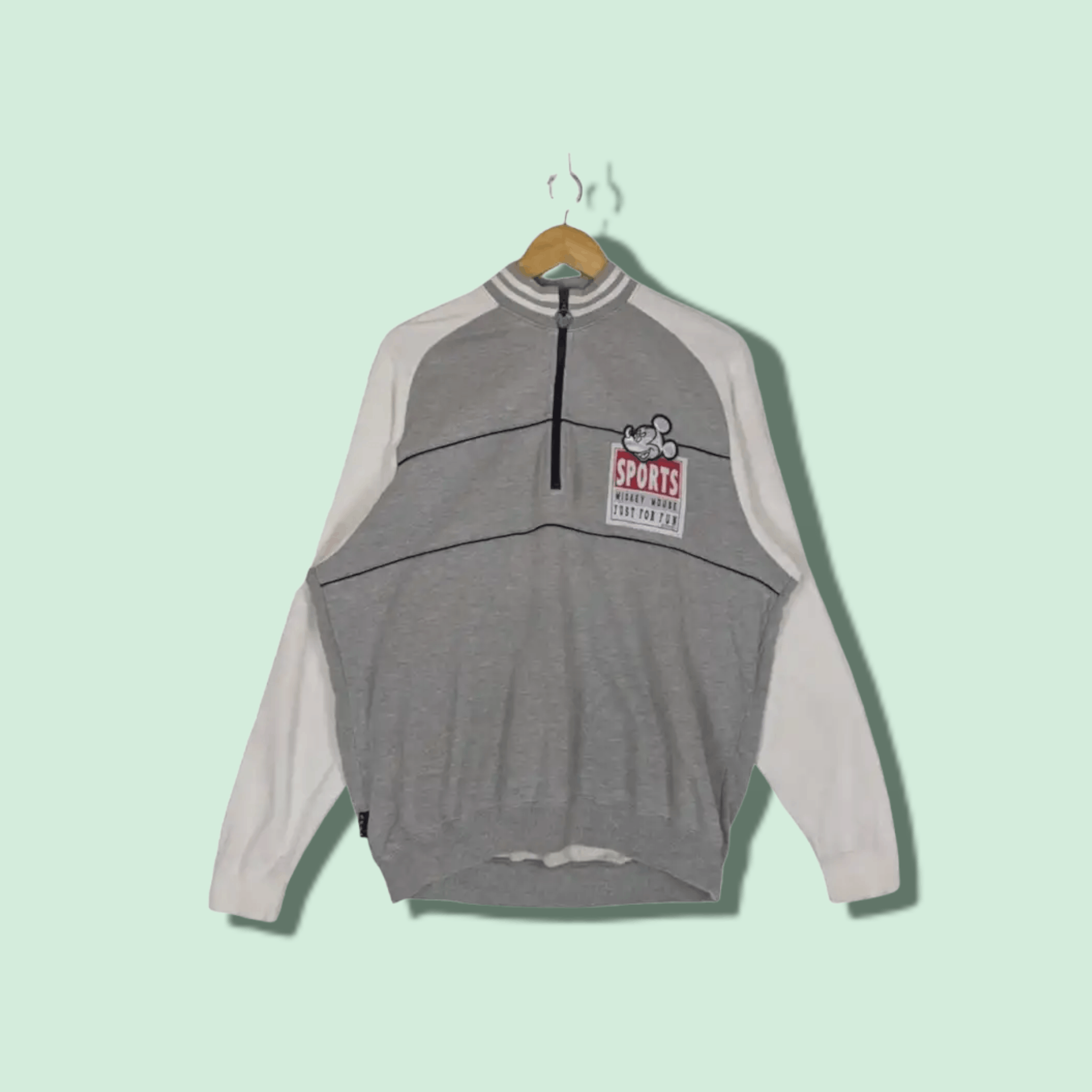 DISNEY Mickey Mouse Sports Jumper Sweatshirt