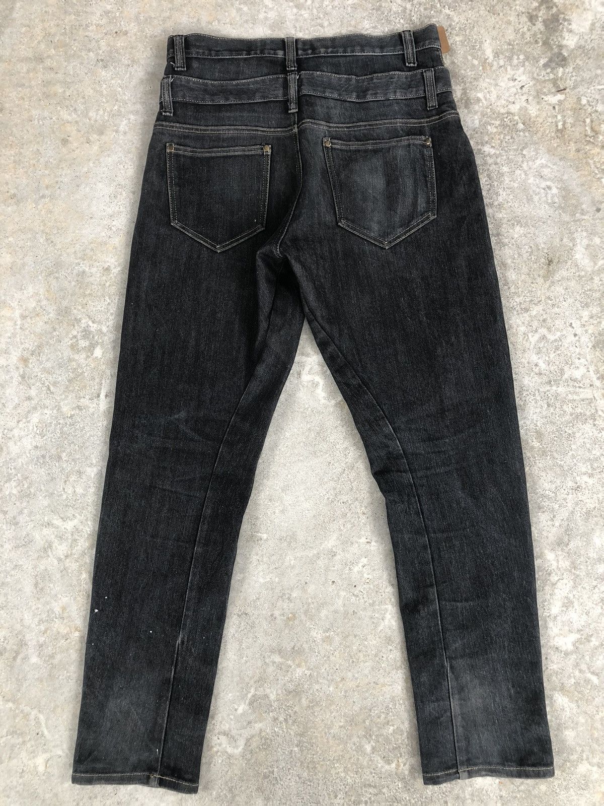 Japanese Brand Japanese Jungle Storm Double Waist Distressed Jeans Size US 33 - 2 Thumbnail