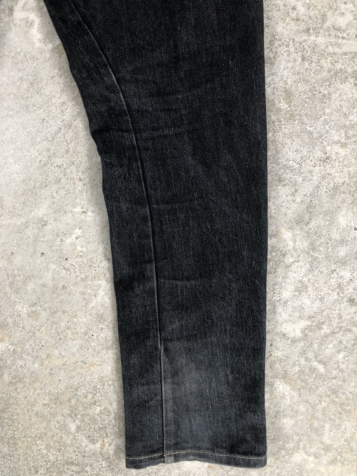 Japanese Brand Japanese Jungle Storm Double Waist Distressed Jeans Size US 33 - 12 Thumbnail