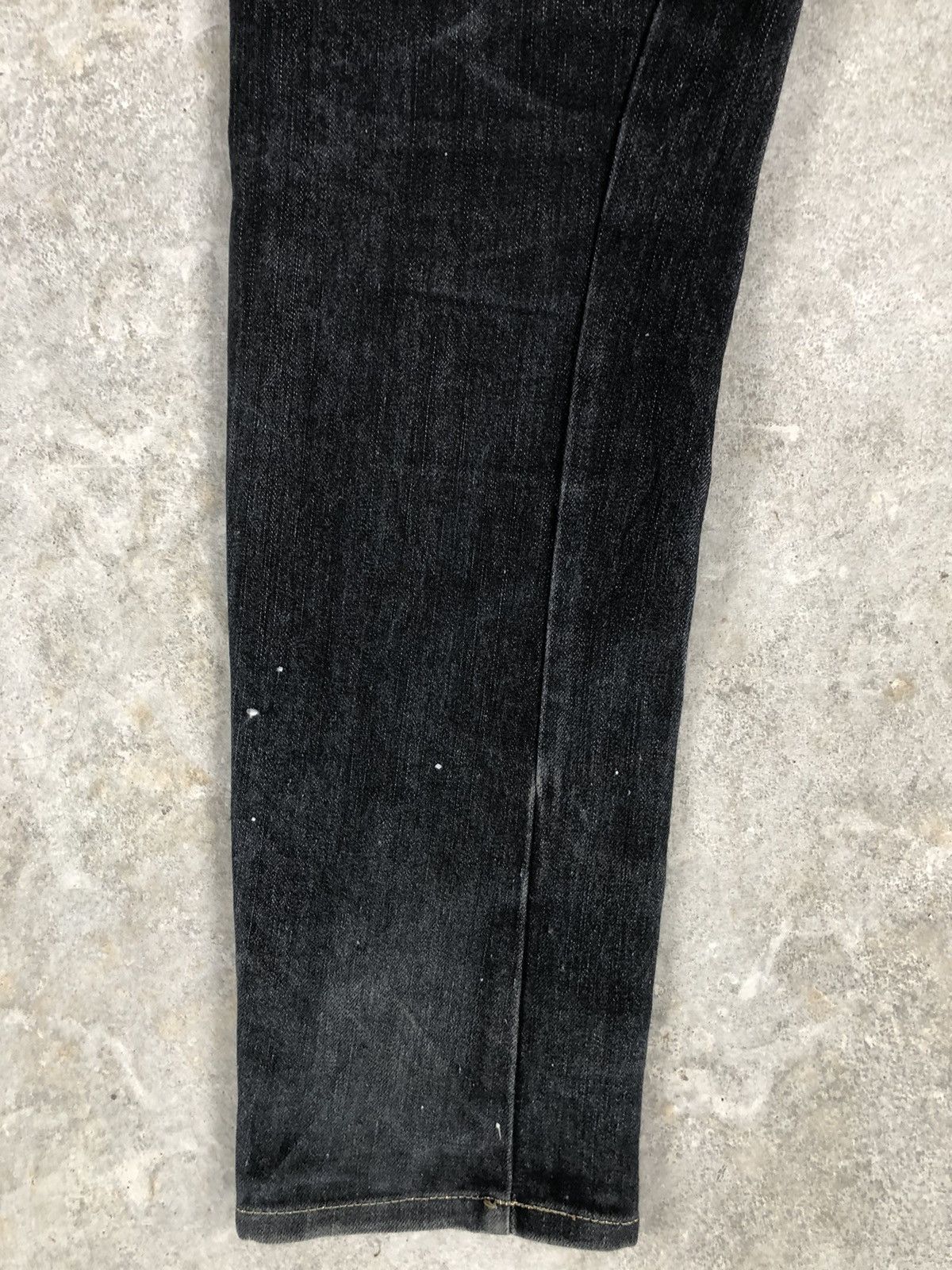 Japanese Brand Japanese Jungle Storm Double Waist Distressed Jeans Size US 33 - 11 Thumbnail