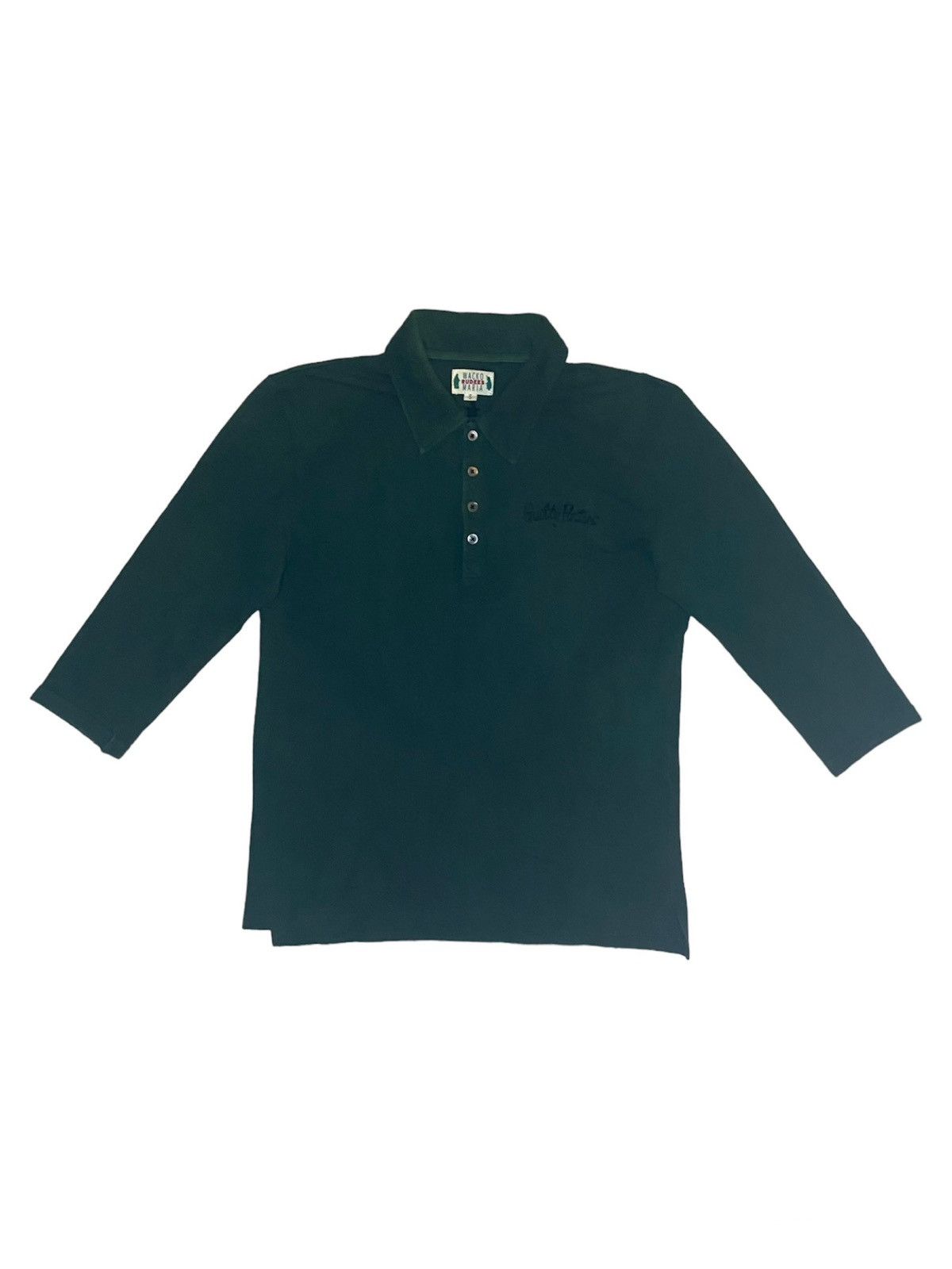 Wacko Maria Guilty Parties 3/4 Sleeve Polo Shirt