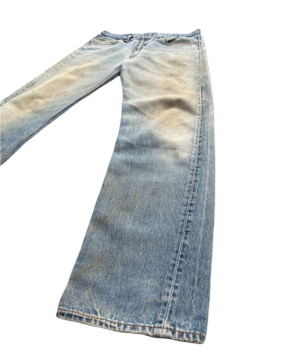 Levi's × Levi's Vintage Clothing Vintage Levi’s 501XX e Single R 1994 Usa Faded Wash Denim 31 Size US 30 / EU 46 - 2 Thumbnail