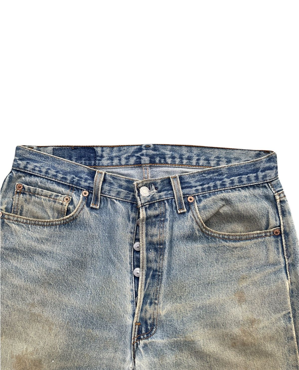Levi's × Levi's Vintage Clothing Vintage Levi’s 501XX e Single R 1994 Usa Faded Wash Denim 31 Size US 30 / EU 46 - 5 Thumbnail