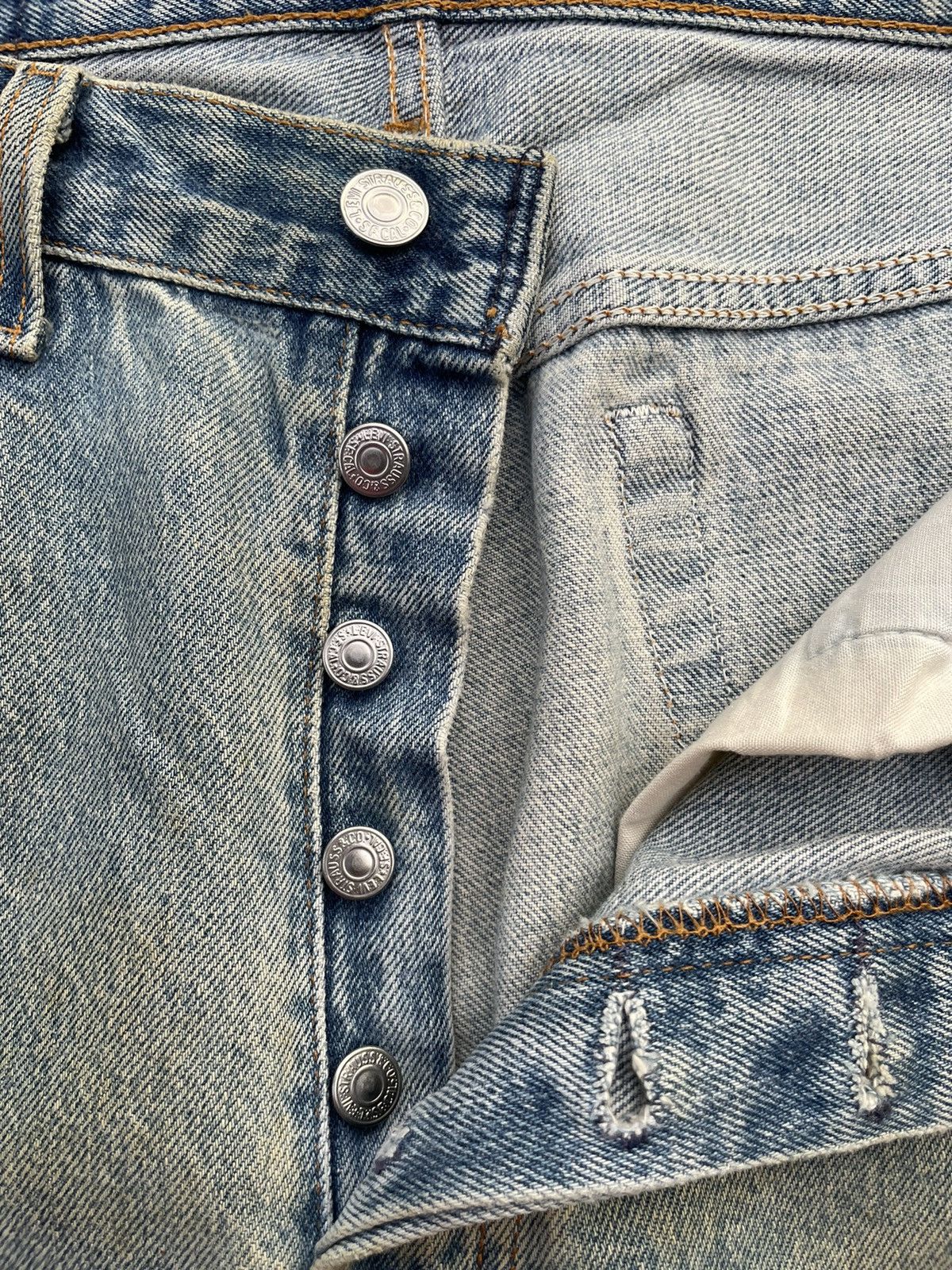 Levi's × Levi's Vintage Clothing Vintage Levi’s 501XX e Single R 1994 Usa Faded Wash Denim 31 Size US 30 / EU 46 - 19 Thumbnail