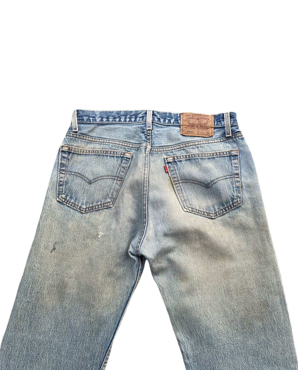 Levi's × Levi's Vintage Clothing Vintage Levi’s 501XX e Single R 1994 Usa Faded Wash Denim 31 Size US 30 / EU 46 - 9 Thumbnail