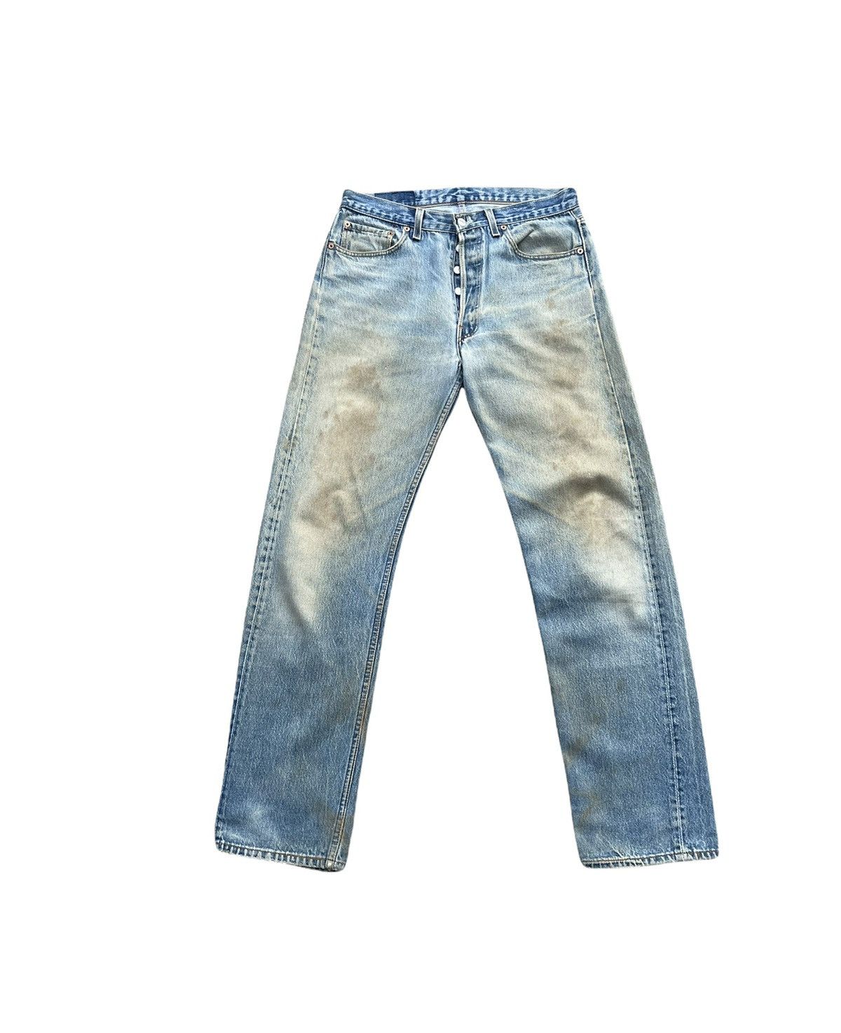 Levi's × Levi's Vintage Clothing Vintage Levi’s 501XX e Single R 1994 Usa Faded Wash Denim 31 Size US 30 / EU 46 - 1 Thumbnail