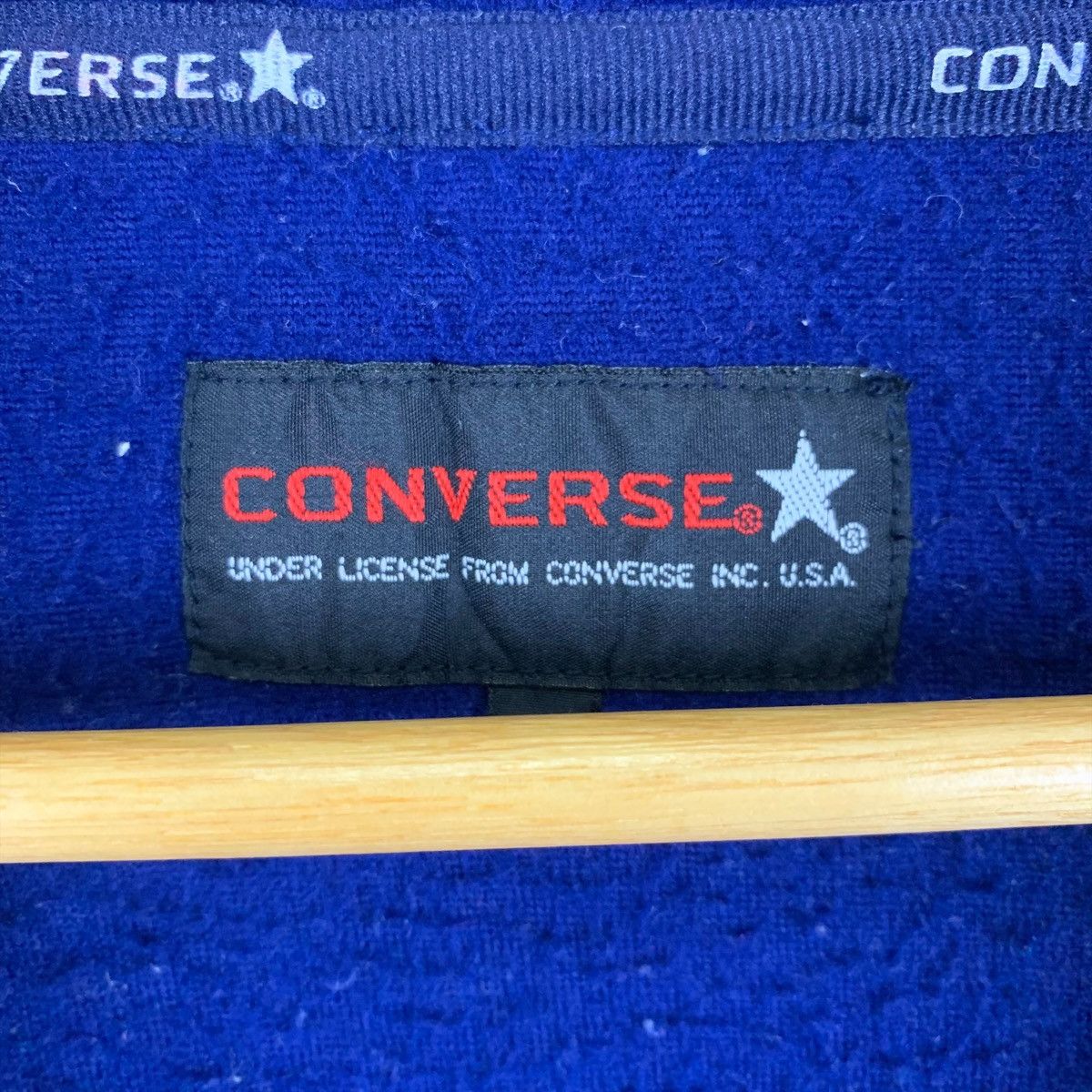 Converse × Vintage CONVERSE All Star Casual Streetwear Fleece Button Pullover Size US L / EU 52-54 / 3 - 5 Thumbnail