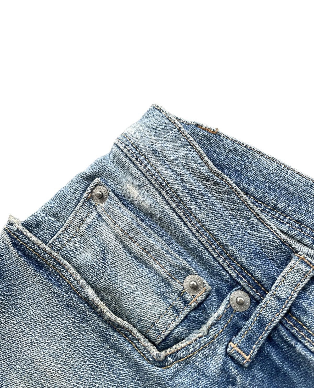 Katharine Hamnett London × Vintage Vintage Katharine Hamnett London Distressed Denim Size US 33 - 11 Thumbnail