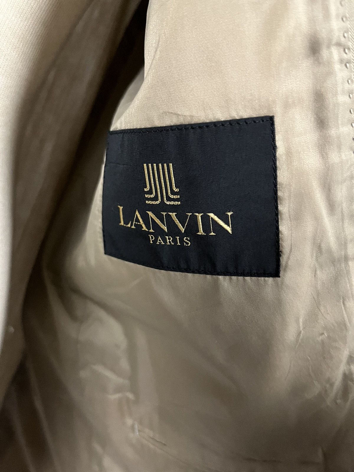 Lanvin LANVIN BLAZER 80's LOOSE FIT STYLE Size 36S - 9 Thumbnail