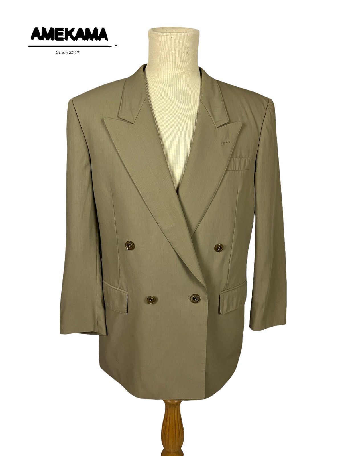 Lanvin LANVIN BLAZER 80's LOOSE FIT STYLE Size 36S - 1 Thumbnail