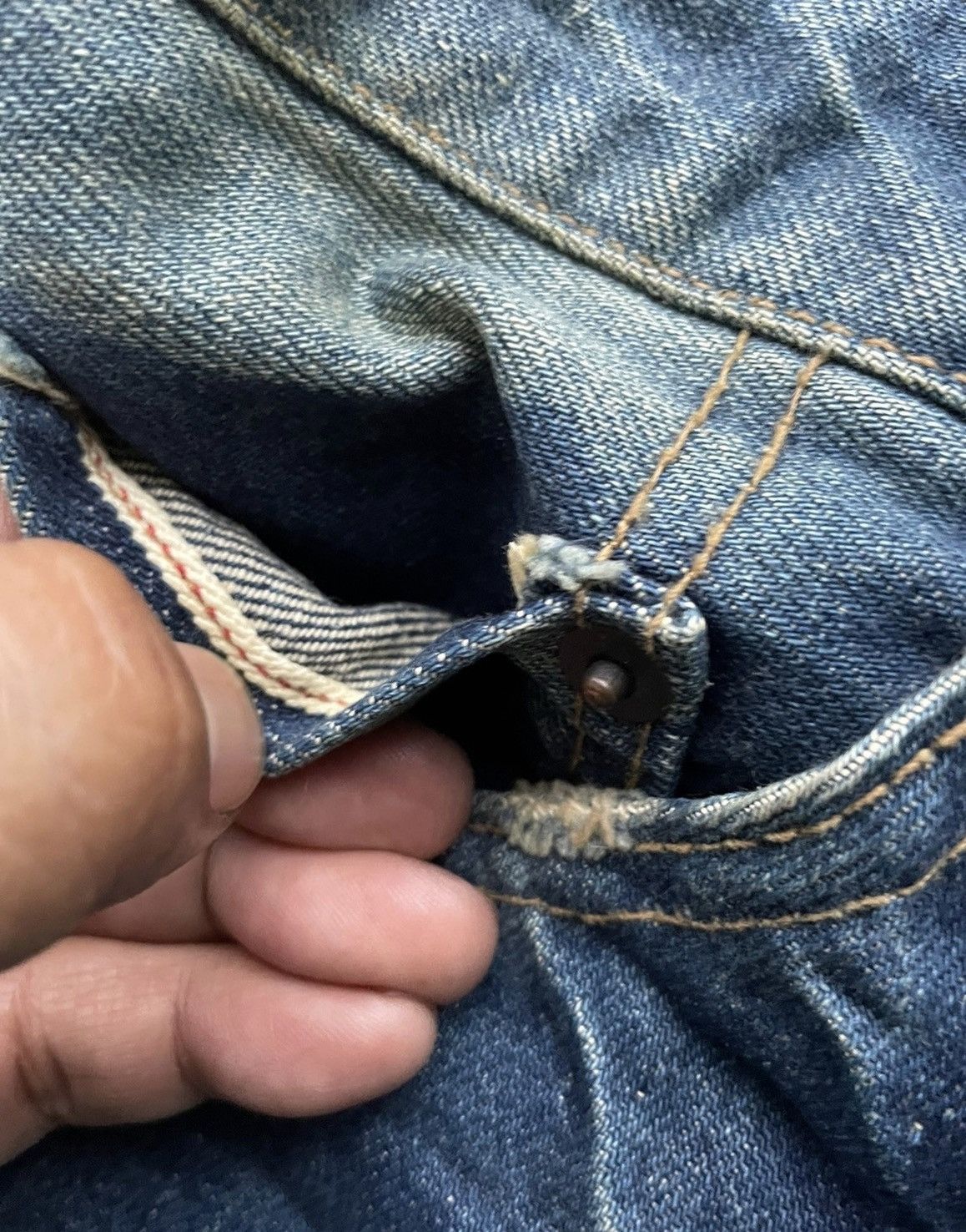 If Six Was Nine Studio Clip Redline Denim Size US 32 / EU 48 - 16 Thumbnail