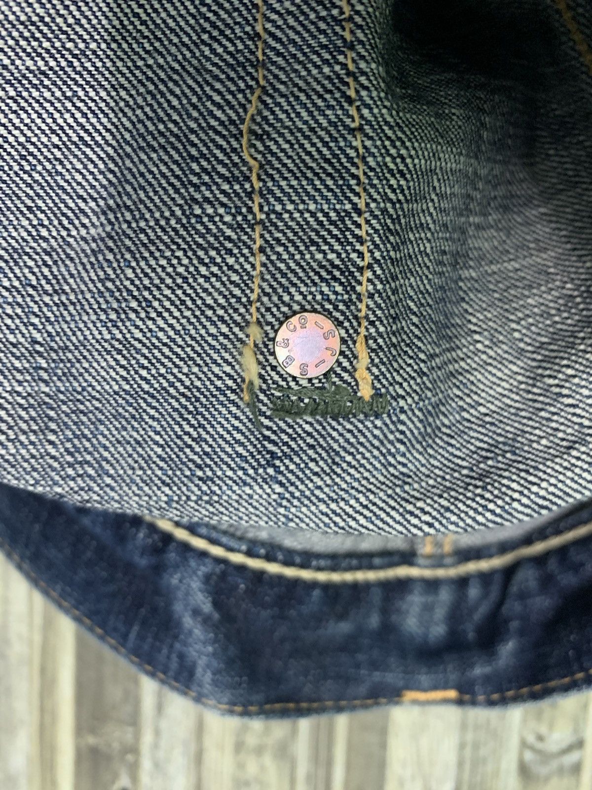 Pherrow's Nice Magnificent Garment Stormyblue Pherrow’s Selvedges Size US 33 - 19 Thumbnail