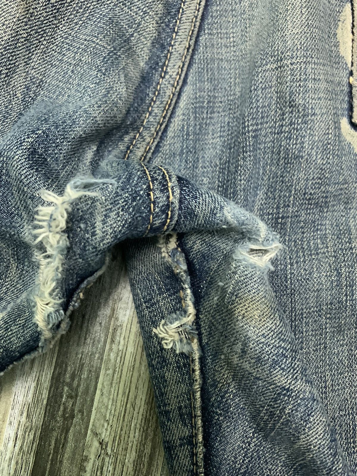 Pherrow's Nice Magnificent Garment Stormyblue Pherrow’s Selvedges Size US 33 - 13 Thumbnail