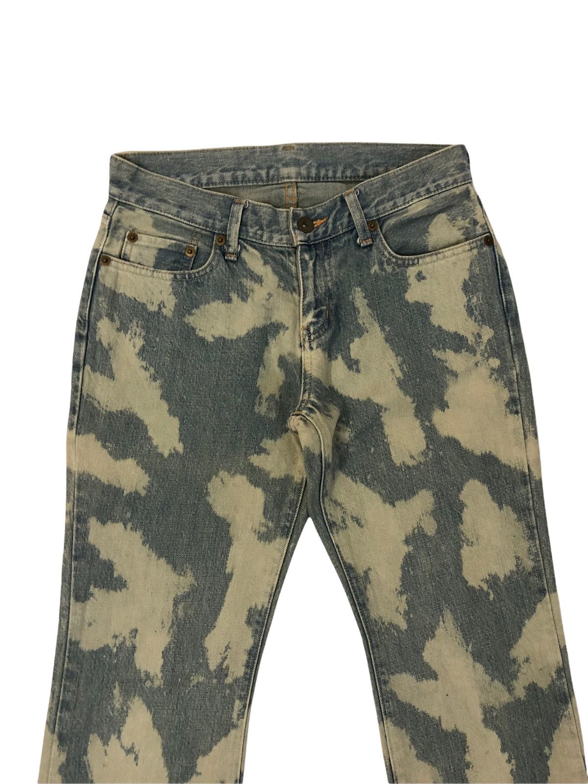 If Six Was Nine 🇯🇵 Japanese Brand Bleach Jeans Custom Made Size US 26 / EU 42 - 3 Thumbnail
