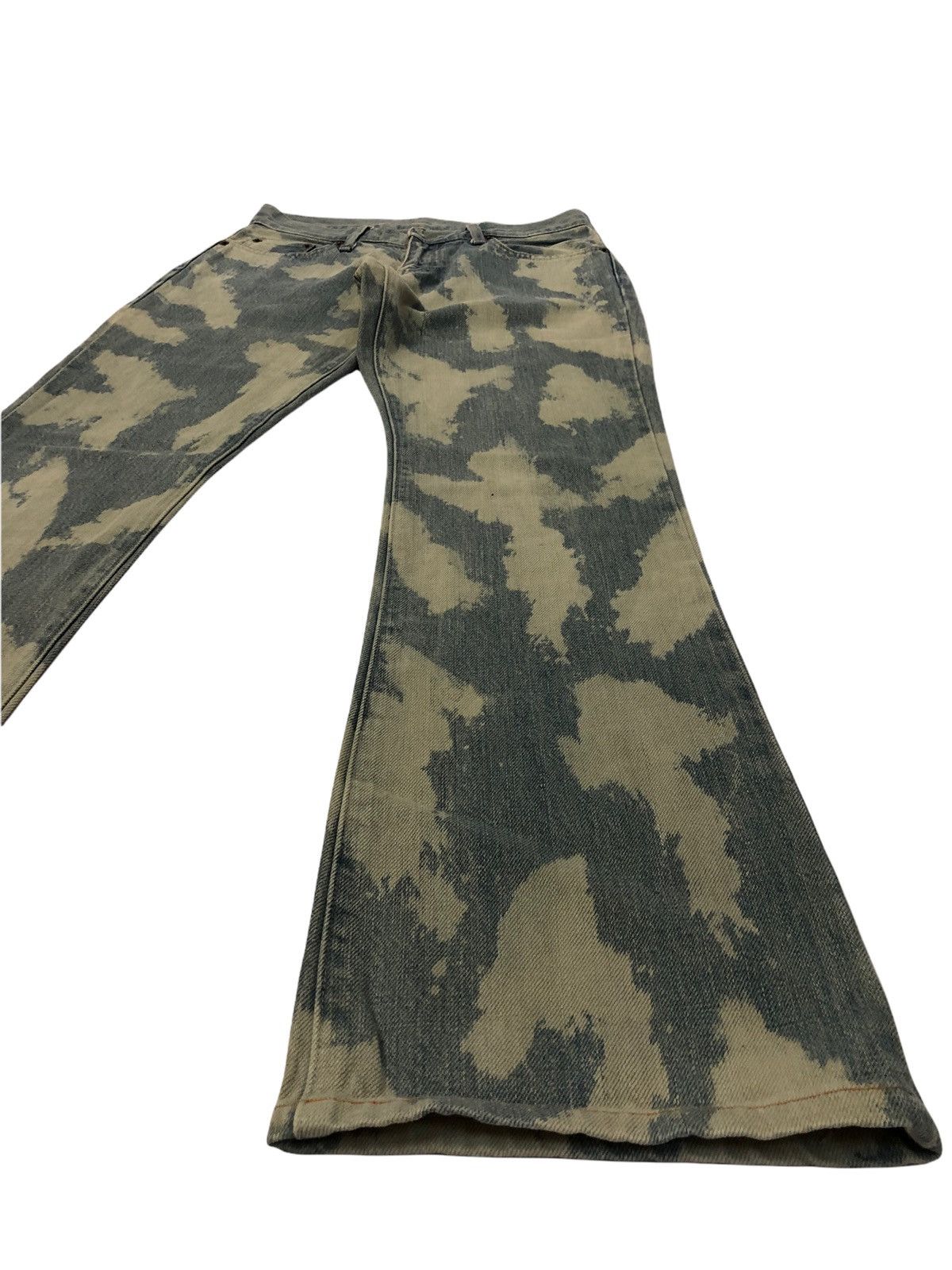 If Six Was Nine 🇯🇵 Japanese Brand Bleach Jeans Custom Made Size US 26 / EU 42 - 6 Thumbnail