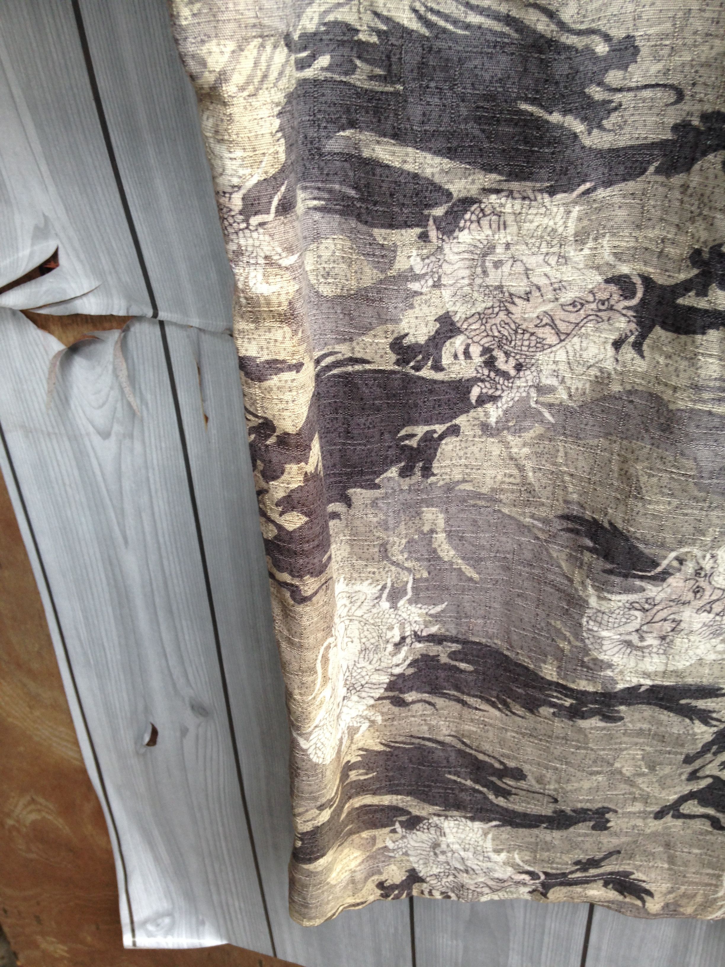 Japanese Brand Dragon Abstract Tribal Overall Print Shirt Size US M / EU 48-50 / 2 - 8 Thumbnail