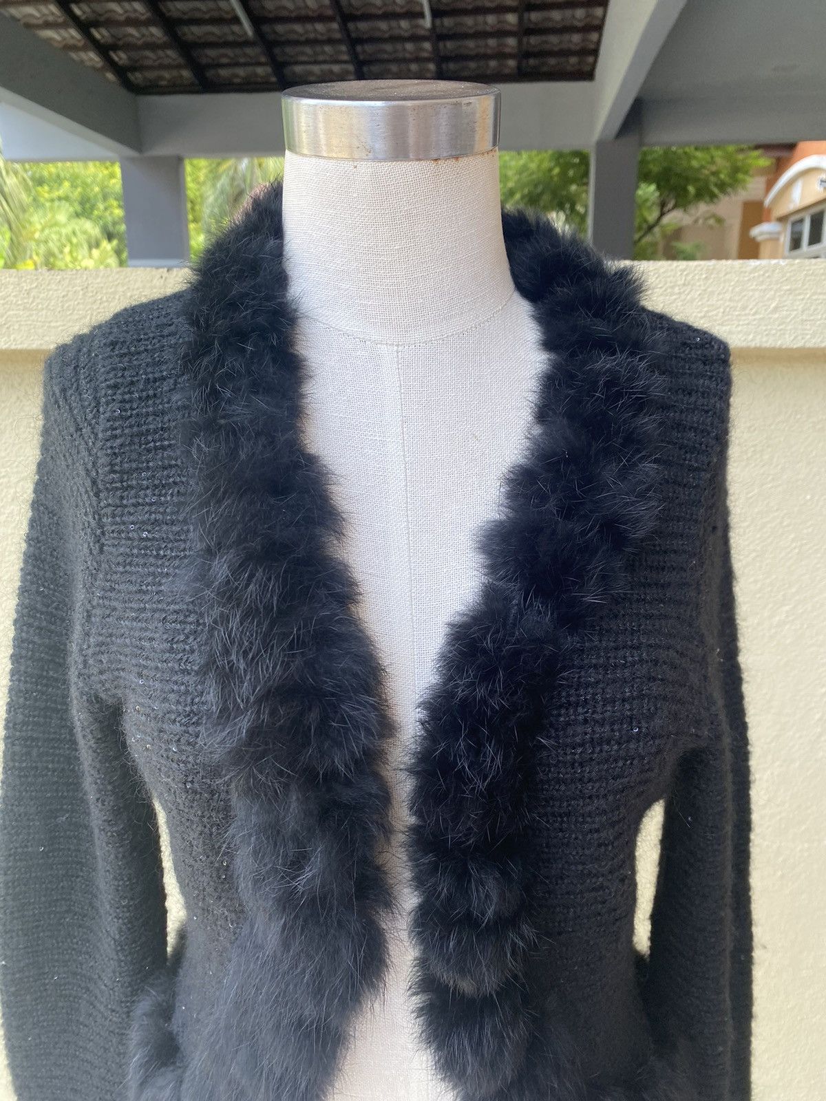 Courreges vintage fur knitwear Size XS / US 0-2 / IT 36-38 - 2 Thumbnail