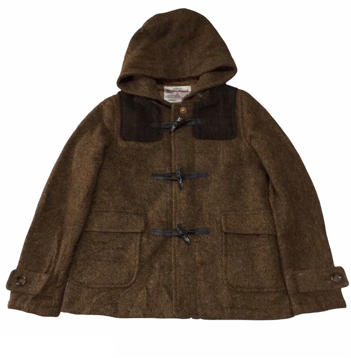 image of Beauty Beast x Harris Tweed Sevendays Sunday Jacket Hoodie, Men's (Size Large)