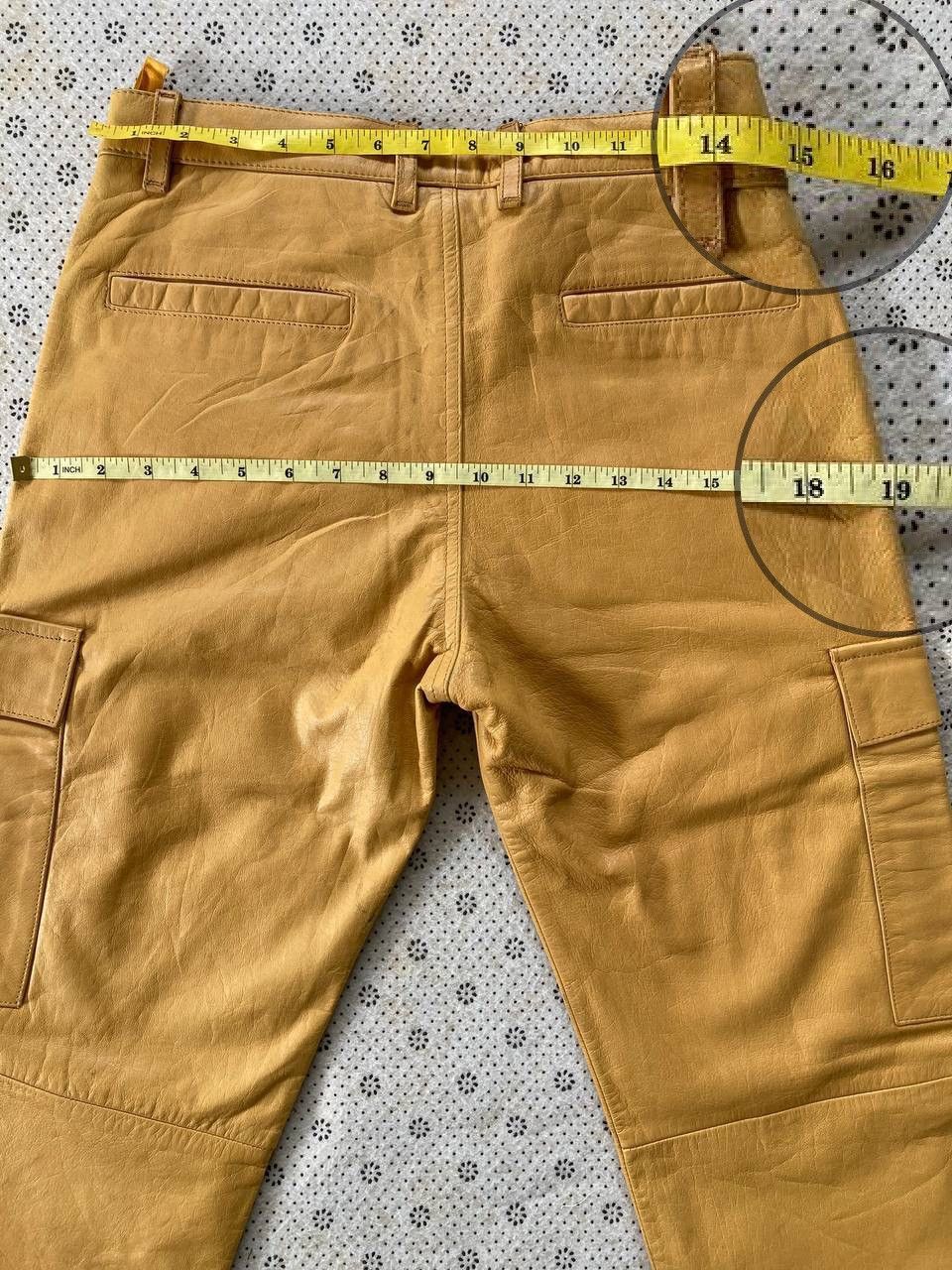 Balmain × Genuine Leather × Vintage Authentic Balmain Leather Short Pant Size US 29 - 3 Thumbnail