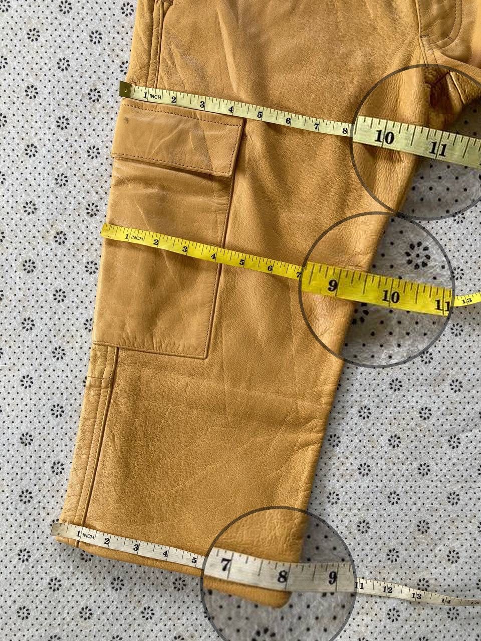 Balmain × Genuine Leather × Vintage Authentic Balmain Leather Short Pant Size US 29 - 4 Thumbnail