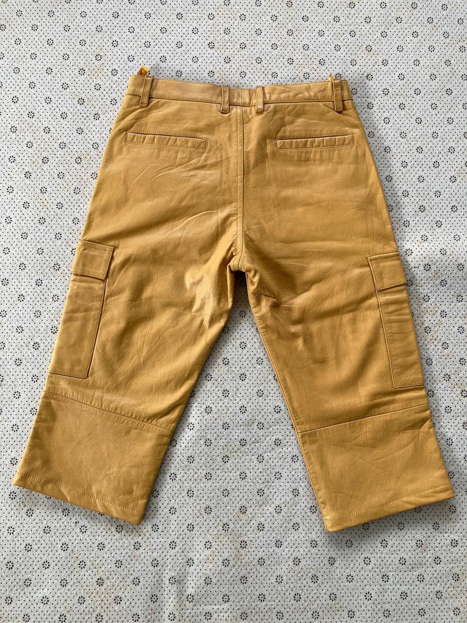 Balmain × Genuine Leather × Vintage Authentic Balmain Leather Short Pant Size US 29 - 2 Thumbnail
