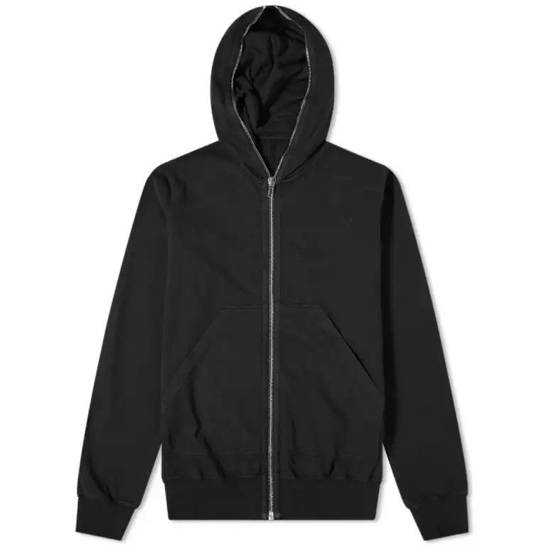 image of Rick Owens Gimp Hoodie in Black, Men's (Size Small)