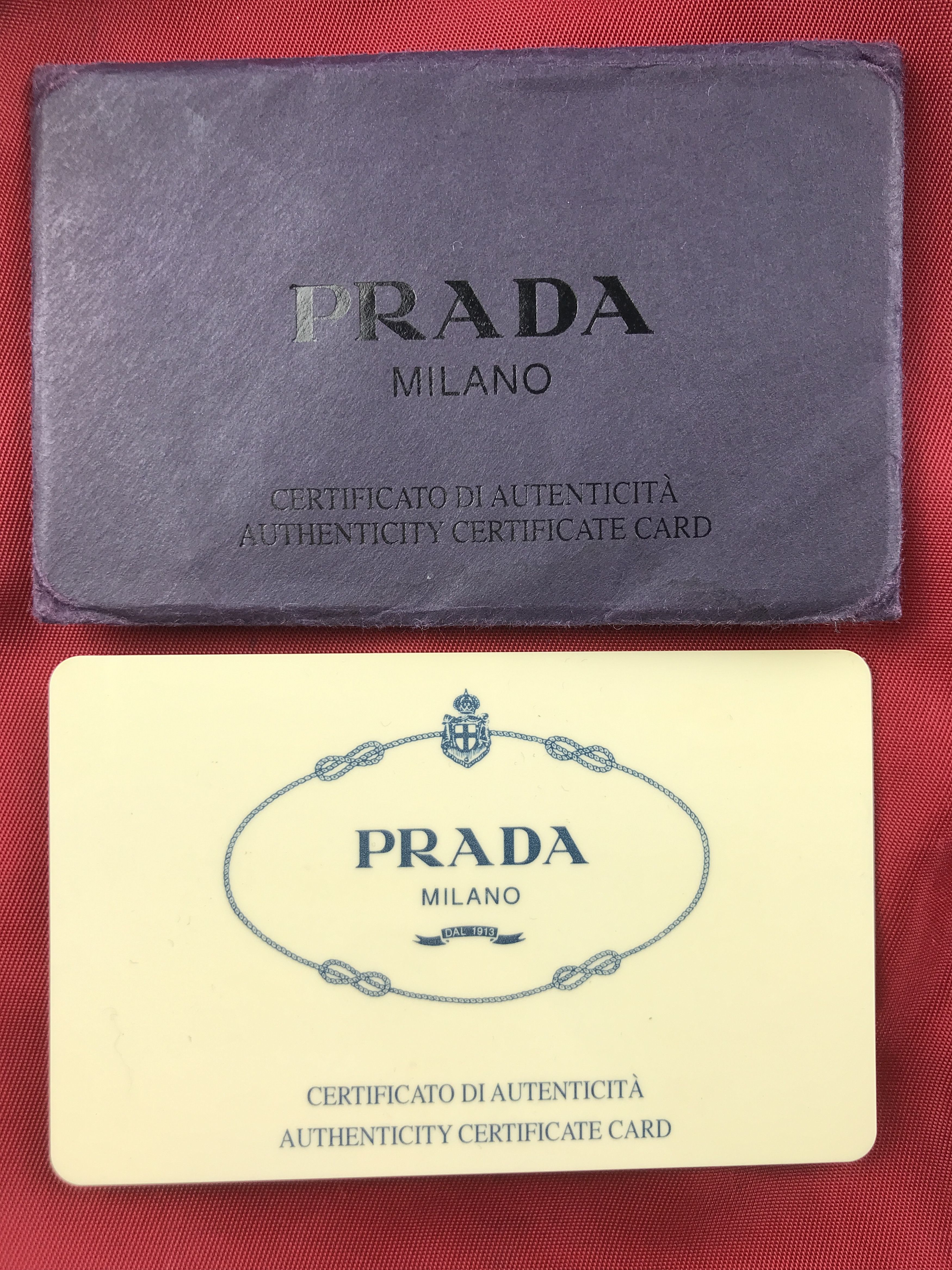Prada Vintage Prada Nylon Backpack With Authentic Card Size ONE SIZE - 10 Thumbnail